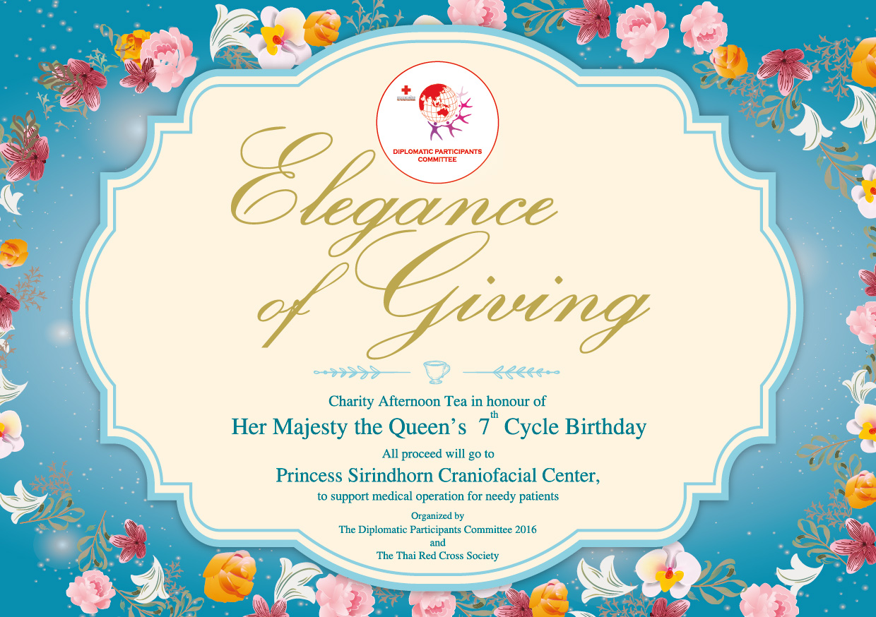 Elegance of Giving: afternoon tea