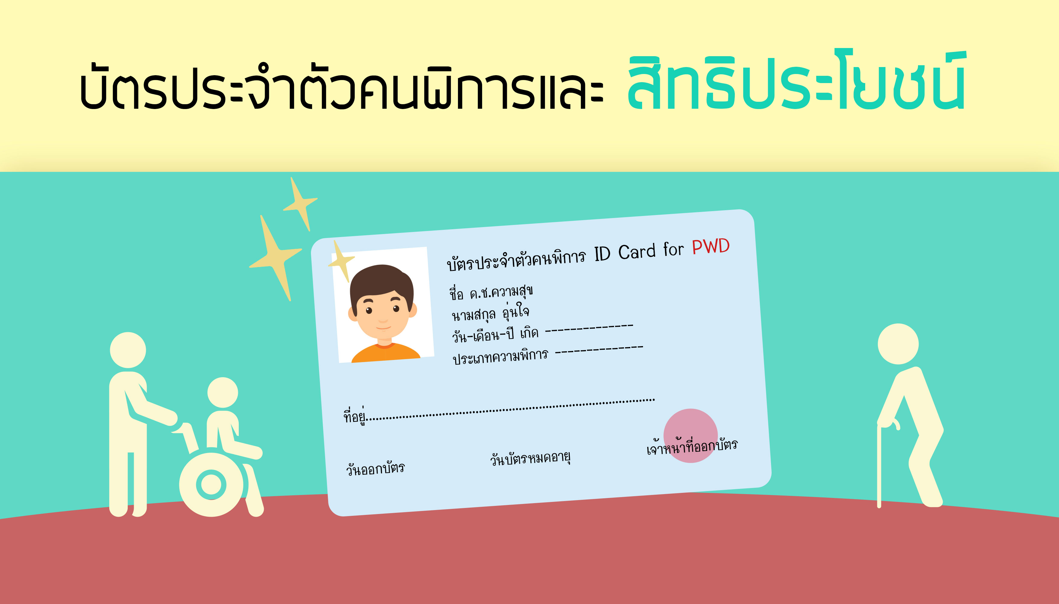 บัตรประจำตัวคนพิการและสิทธิประโยชน์